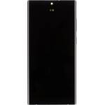 Samsung LCD дисплей + тъч модул + преден капак S908B Galaxy S22 Ultra Phantom White (GH82-27488C)