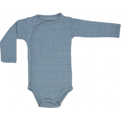 LODGER Body Romper Solid Long Sleeves Ocean
