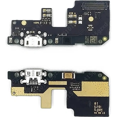 Doska nabíjania Xiaomi Redmi 5 Plus - Flex nabíjací konektor, mikrofón Variant:: nabíjací konektor, doska a mikrofón
