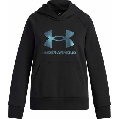 Under Armour UA Rival Flc Shimmer Hdy čierna