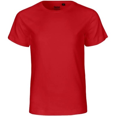 Neutral O 30001 Dětské tričko z bio bavlny red
