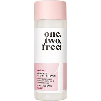 one.two.free! Caring Eye Make-Up Remover Почистващ за около очи дамски 125ml