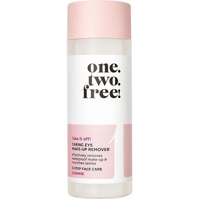 one.two.free! Caring Eye Make-Up Remover Почистващ за около очи дамски 125ml
