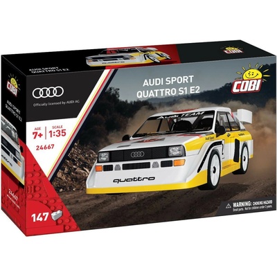 Cobi 24667 Audi Sport Quattro S1 E2, 1:35, 147 k – Zboží Mobilmania