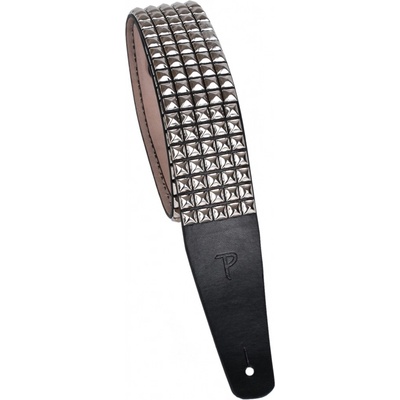 Perri's Leathers 7113 Studded Leather Silver