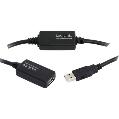 Logilink UA0146 Repeater USB, USB 1.1,USB 2.0, USB A zásuvka, USB A vidlice, 20m