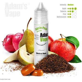 Adams vape Shake & Vape Apple Pear Tobacco 12ml