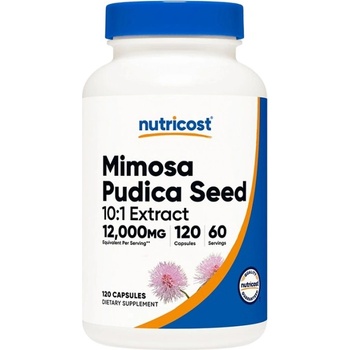 Image 1 of Nutricost Mimosa Pudica Seed | 10: 1 Extract 12 000 mg [120 капсули]