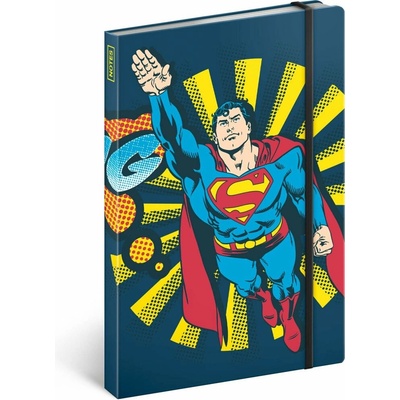 Notes Superman Bang linkovaný 13 x 21 cm