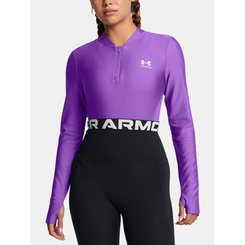 Under Armour Женски HeatGear Rib 1/4 Zip LS-PPL Under Armour | Lilav | ЖЕНИ | XL