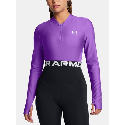 Under Armour Женски HeatGear Rib 1/4 Zip LS-PPL Under Armour | Lilav | ЖЕНИ | XL