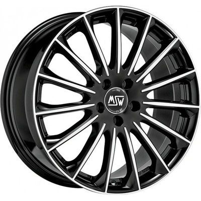 MSW 30 7,5x18 5x114,3 ET45 gloss black polished