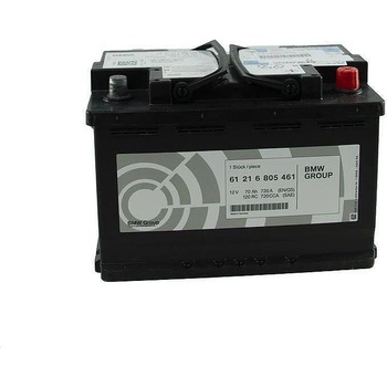 BMW AGM 70Ah 720A right+ (61 21 6 805 461)