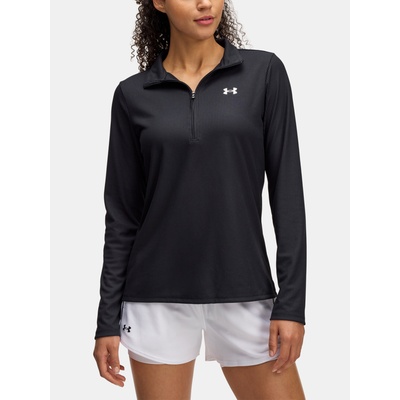 Дамска тениска Under Armour Tech Rib 1/2 Zip Under Armour | Cheren | ЖЕНИ | XS