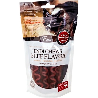 Endi бекон с говеждо - 0.1кг