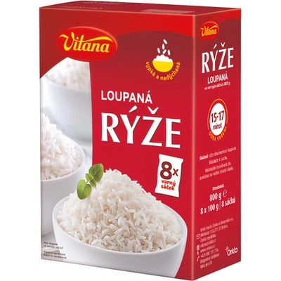 Vitana rýže dlouhozrnná varné sáčky 800 g