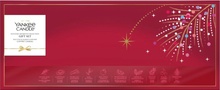 Yankee Candle Dárková sada 10 čajových svíček + svícen