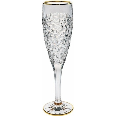 LAV Bohemia Jihlava BOHEMIA JIHA NICOLETTE GOLD POHÁR NA ŠAMPANSKÉ 6 x 180 ml
