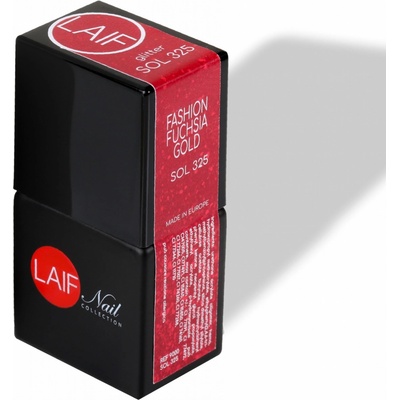 Laif Gel lak třpytivý SOL 325 Fashion Fuchsia 10 ml
