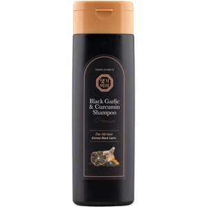 Doori Black Garlic & Curcumin Премиум анти-ейдж шампоан против косопад, 200 ml - ozone