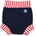 Splash About happy nappy navy/red stripe s