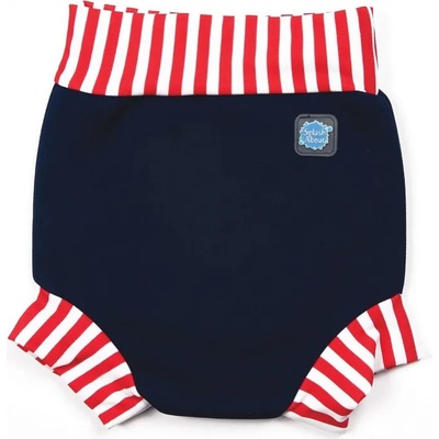 Splash About happy nappy navy/red stripe s