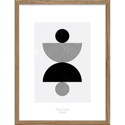 STYLER Рамка за снимки Kyoto 30 x 40 см кафява (RA-15097)