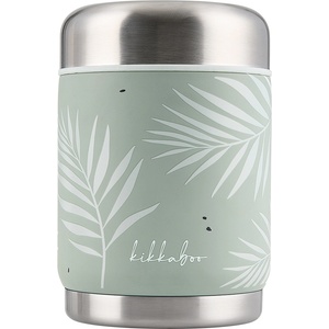 KikkaBoo Термос за храна Kikkaboo - Flora, 400 ml, Sage (31302030093) - kindermarket