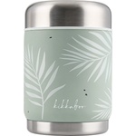 KikkaBoo Термос за храна Kikkaboo - Flora, 400 ml, Sage (31302030093)