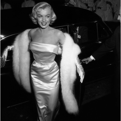 M. Garrett Plagát, Obraz - Monroe At Premiere, 40 × 40 cm