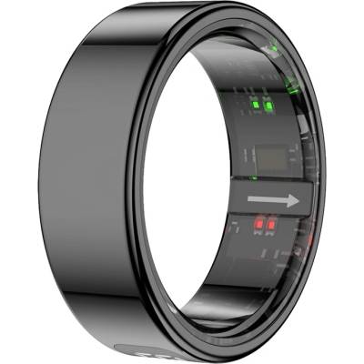 COLMi Смарт пръстен Colmi R12 размер 8 черен (R12 BLACK 8)