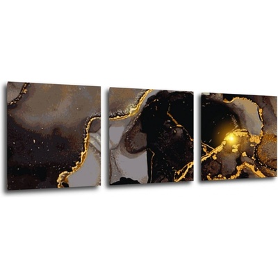 Impresi Obraz Abstrakt lesklý - 90 x 30 cm (3 dílný)