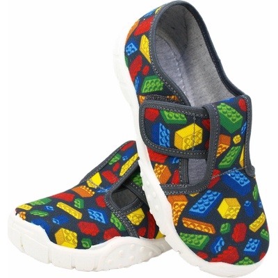 Raweks papuče do školky kocky