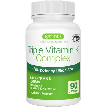 Igennus Triple Vitamin K Complex - 90 капсули