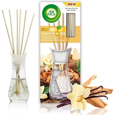 Air Wick vonné tyčinky Santalové dřevo a smyslná vanilka 30 ml