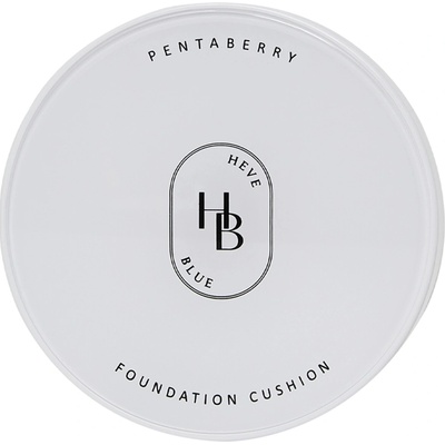 Heveblue Penta Berry Panthenol Repair Glow Foundation Cushion SPF50+ PA++++ 13 Ivory Rozjasňujúci make-up v hubke 15 g