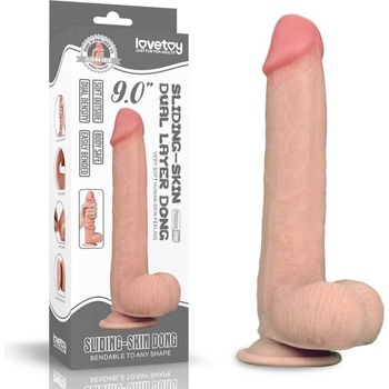 Lovetoy Dual Layer Dong 9"