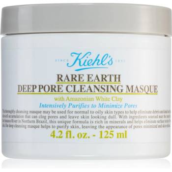 Kiehl's Rare Earth Deep Pore Cleansing Mask дълбоко почистваща маска за радуциране на порите 125ml