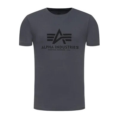Alpha Industries Тишърт Basic 100501 Сив Regular Fit (Basic T-Shirt 100501)