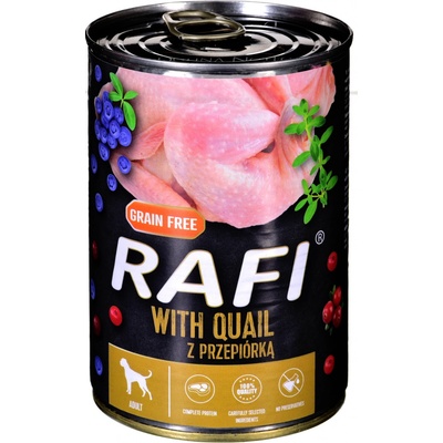 Dolina Noteci Rafi Adult Dog Quail 400 g