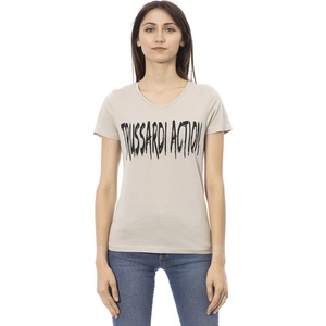 TRUSSARDI Action Дамска тениска TRUSSARDI Action Women T-shirt Sand