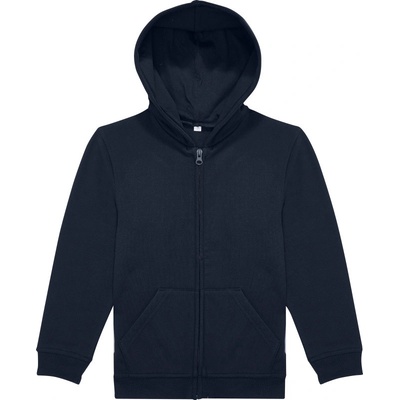 B&C mikina s kapucí ID.334 Zip Hood kids na zip navy