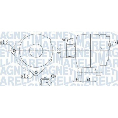 generátor MAGNETI MARELLI 063732054010