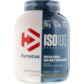 Dymatize ISO 100, бисквитки и сметана, 2.3 kg, Dymatize (25197402)