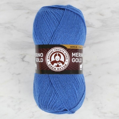 Pletací příze Madame Tricote Paris Merino Gold 100 g - 17 modrá – Hledejceny.cz