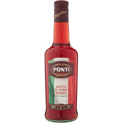 Ponti vínny ocot červený 100% taliansky 500ml