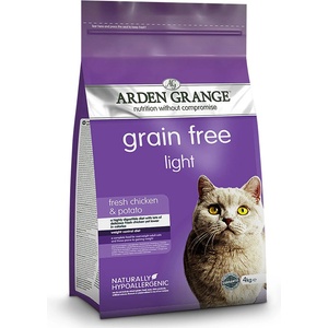 Arden grange GF Light Cat Chicken & Potato 4 кг