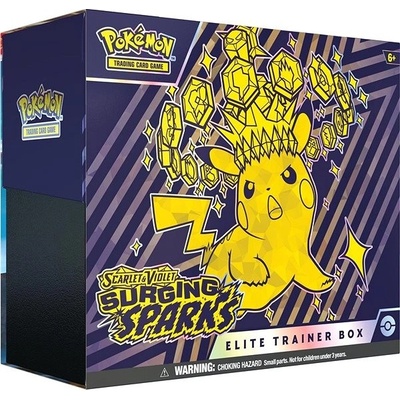 Pokémon TCG Surging Sparks Elite Trainer Box – Zboží Mobilmania