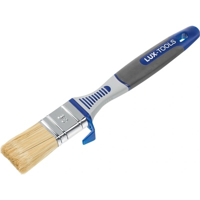 LUX-TOOLS PRO Plochý štetec na vodou riediteľné farby 3K s háčikom, 30 x 9 mm