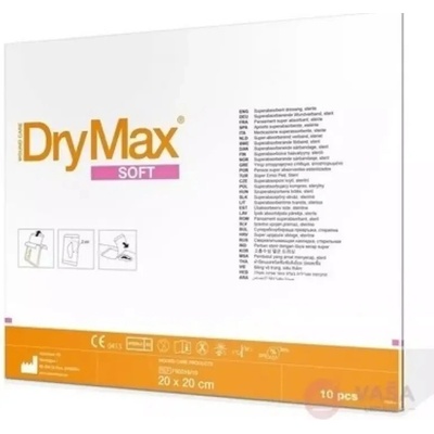 DryMax EXTRA SOFT Krytie superabsorpčné 20 x 20 cm 10 ks